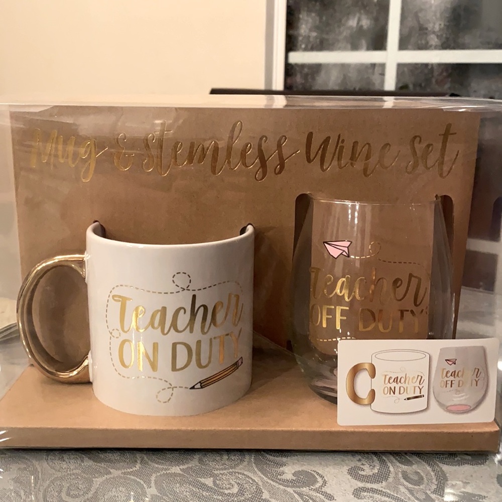 Mug and wine set